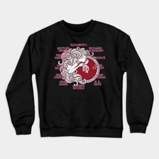 Virgo Zodiac Sign Test Crewneck Sweatshirt